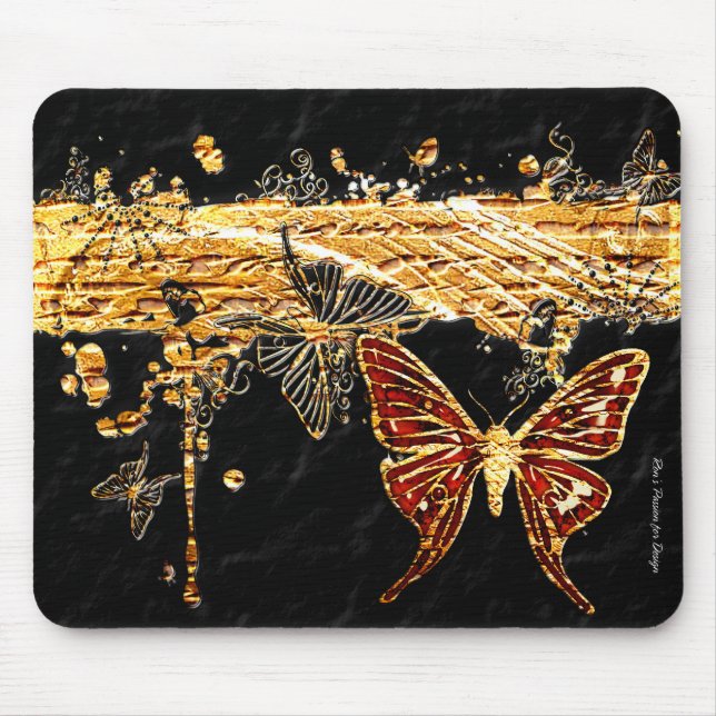 Butterfly 3 Mousepad (Front)