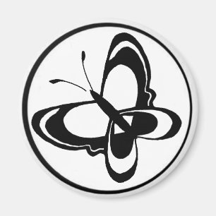 butterfly 4 magnet