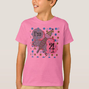 Butterfly 4th Birthday T-Shirt
