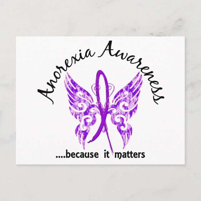 Butterfly 6.1 Anorexia Postcard (Front)