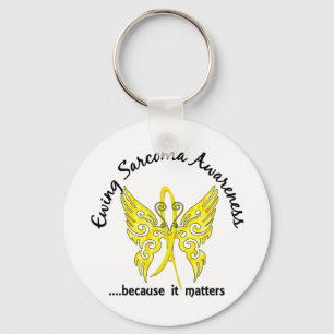 Butterfly 6.1 Ewing Sarcoma Key Ring
