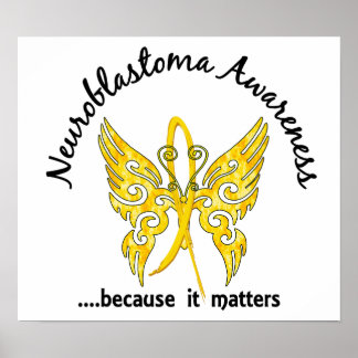 Butterfly 6.1 Neuroblastoma Poster