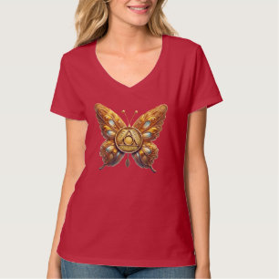 Butterfly AA Shirt   Feminine Recovery Symbol