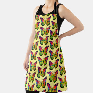 BUTTERFLY ABSTRACT APRON
