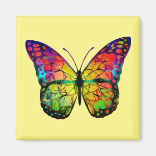 BUTTERFLY ABSTRACT MAGNET