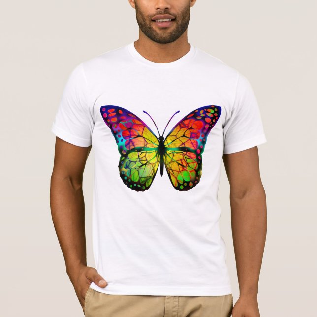 BUTTERFLY ABSTRACT T-Shirt (Front)