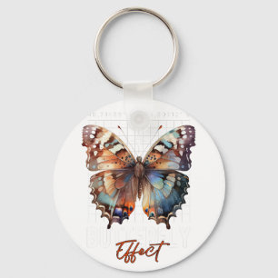 Butterfly Aesthetic   Nature Inspired Design Key Ring