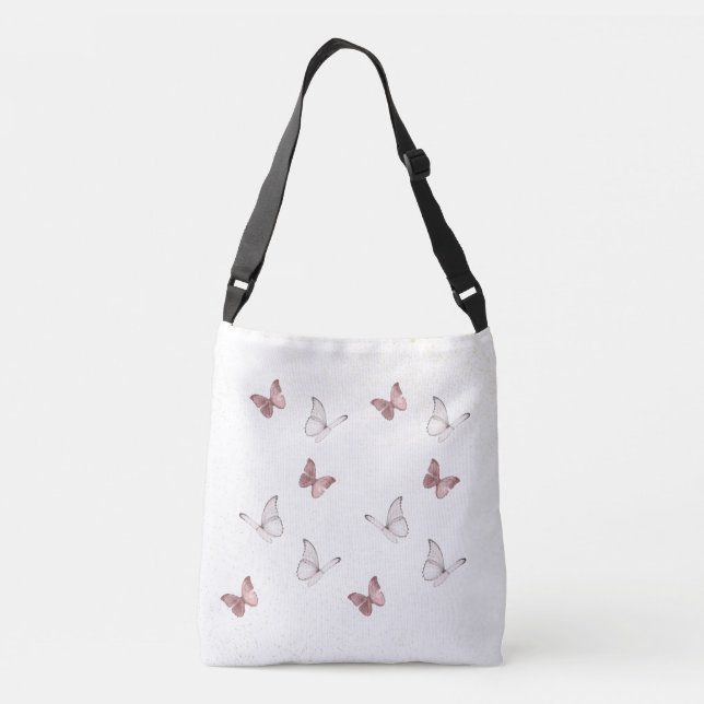 Butterfly Aesthetic Tote bag Design (Back)