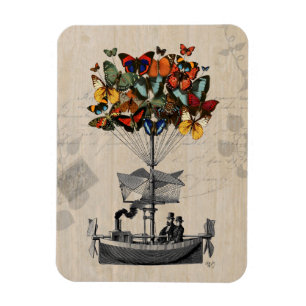 Butterfly Airship 2 Magnet
