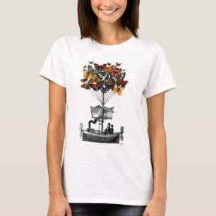 Butterfly Airship 2 T-Shirt