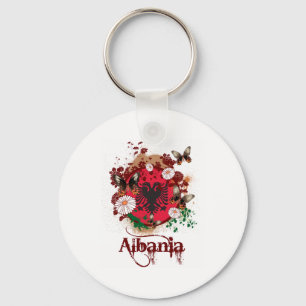 Butterfly Albania Key Ring