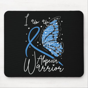 Butterfly Alopecia Warrior1 Mouse Pad