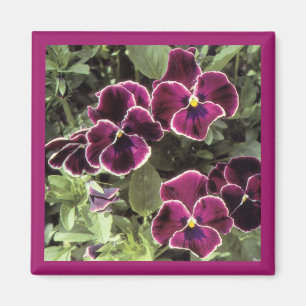 Butterfly and Flower Bouquet Magnet