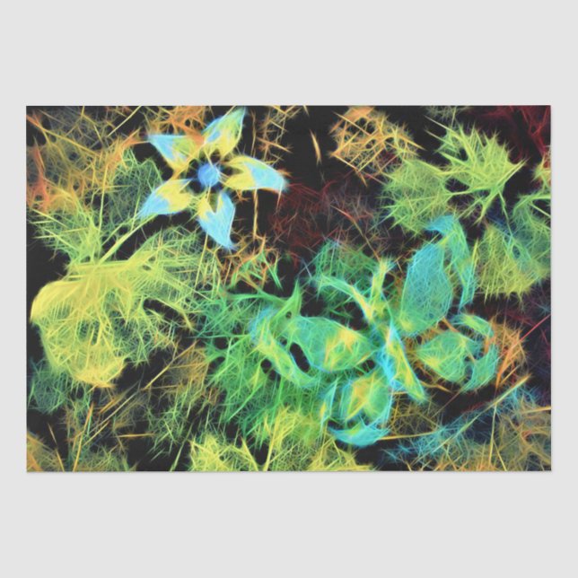 Butterfly and Flower Rodilius Tissue Paper (Front)