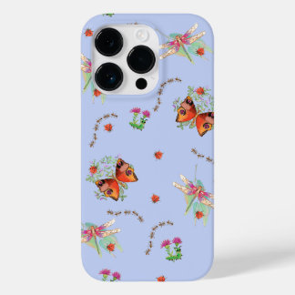 butterfly and lucky beetle Case-Mate iPhone 14 pro case