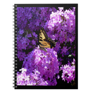 Butterfly and Phlox Notebook