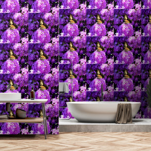 Butterfly and Phlox Wallpaper