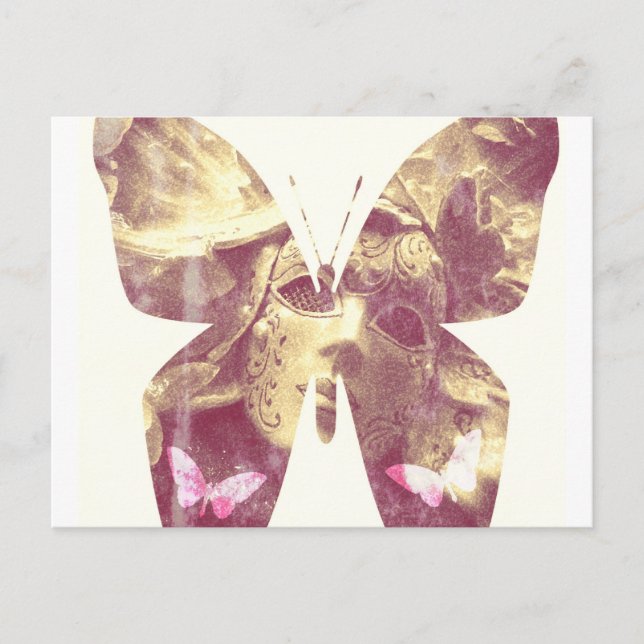 Butterfly Angel Postcard (Front)