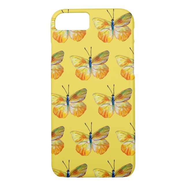 Butterfly Apple iPhone 8/7, Barely There Case-Mate iPhone Case (Back)