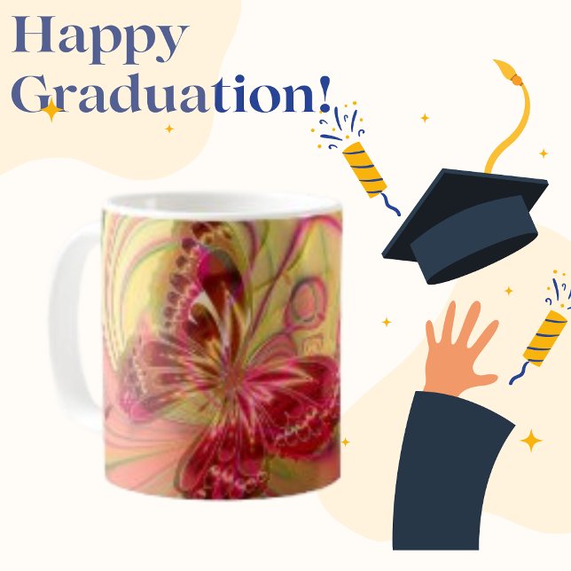 Butterfly Arrangement Modern Aesthetic Classic Mug (Creator Uploaded)