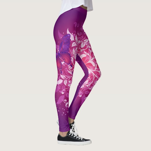Butterfly Art 17 Leggings (Right)