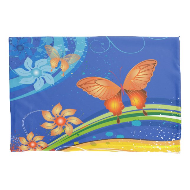 Butterfly Art 19 Image Options Pillowcase (Front)