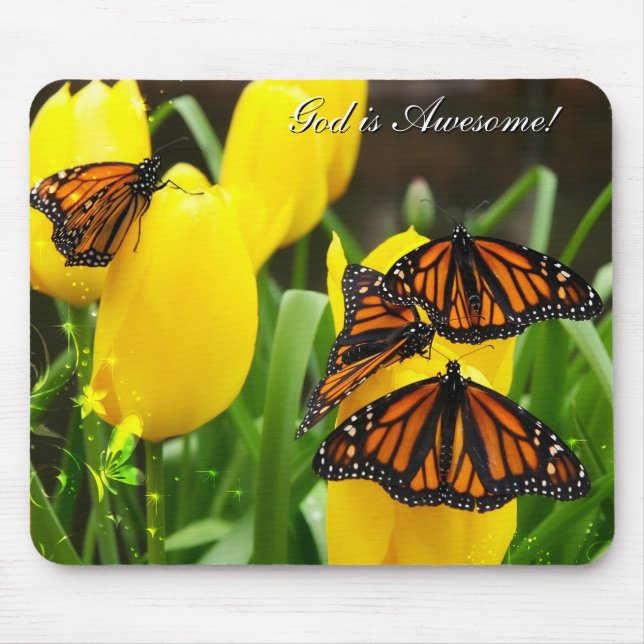 Butterfly Art 22 Mousepad (Front)