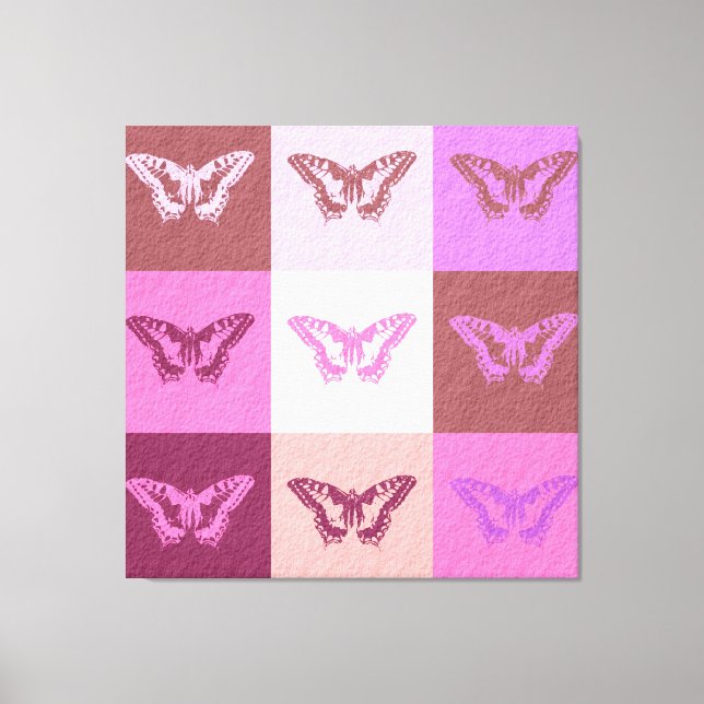 Butterfly Art 2 Canvas Print (Front)