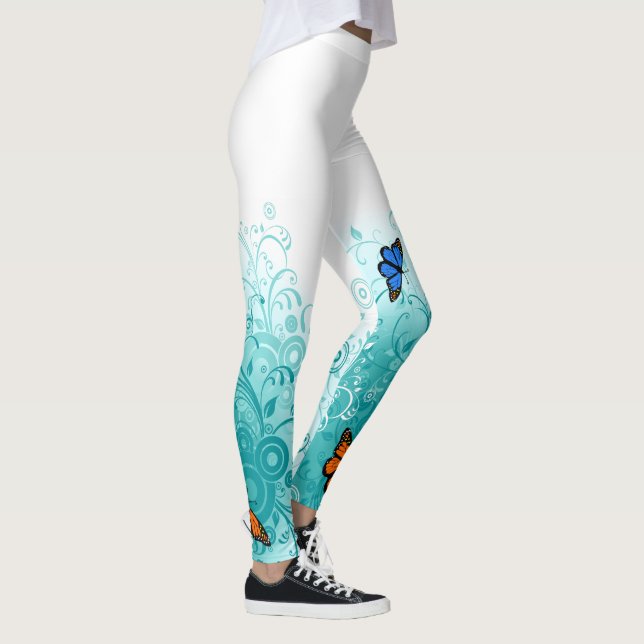 Butterfly Art 2 Leggings (Right)