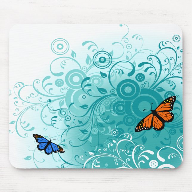 Butterfly Art 2 Mousepad (Front)