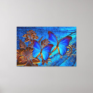 Butterfly Art 35 Wrapped Canvas