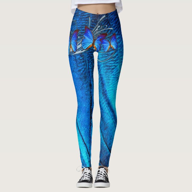 Butterfly Art 37B Leggings (Front)