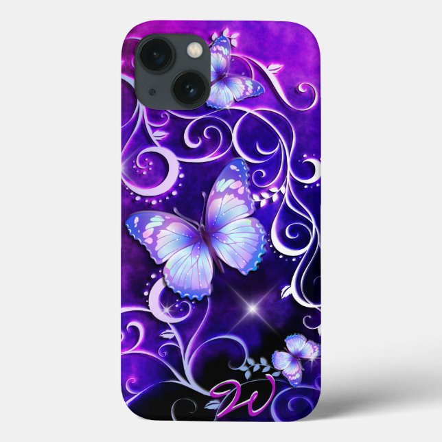 Butterfly Art 3 Case-Mate iPhone Case (Back)