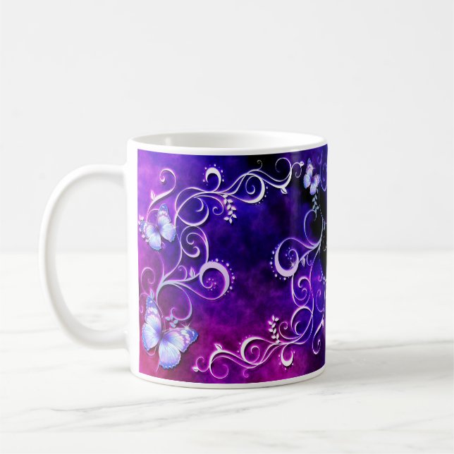 Butterfly Art 3 Mug (Left)