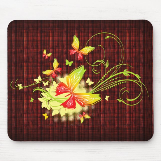 Butterfly Art 5 Mousepad (Front)
