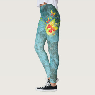 Butterfly Art 5A Image Options Leggings