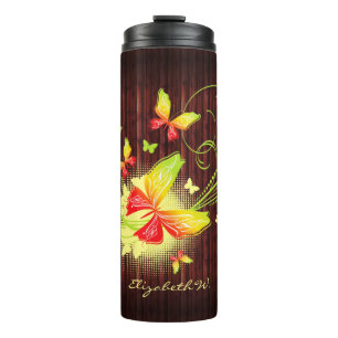 Butterfly Art 5A Thermal Tumbler