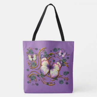 Butterfly Art 6 Image Options Tote Bag
