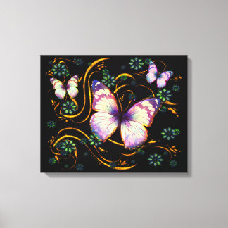 Butterfly Art 6B Wrapped Canvas