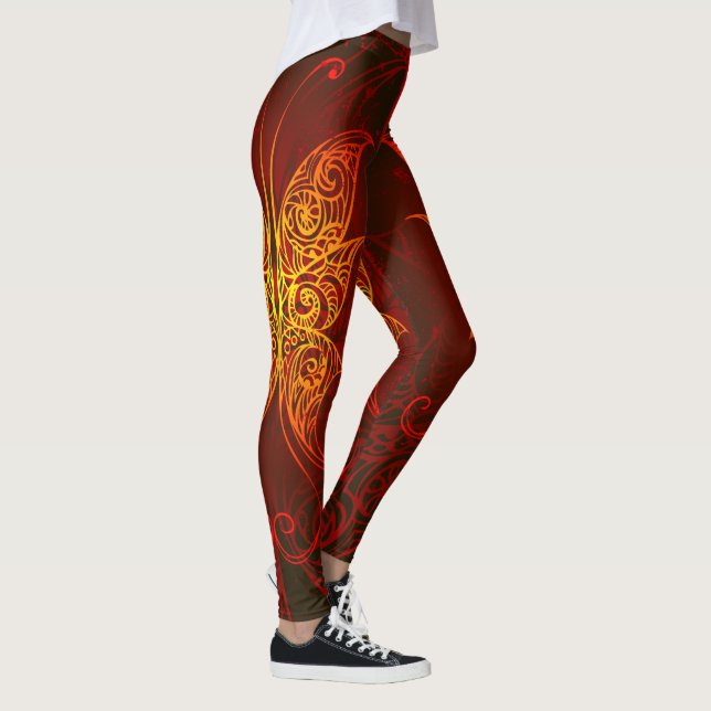 Butterfly Art 7 Leggings (Right)