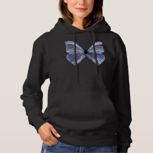 Butterfly Art Blue Hoodie