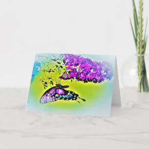 Butterfly / Art, card
