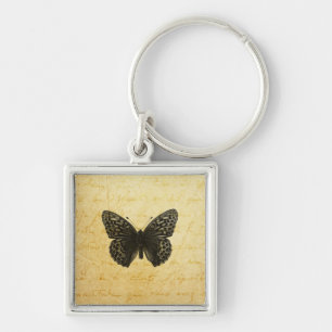 Butterfly Art Key Ring