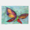 Butterfly art towel