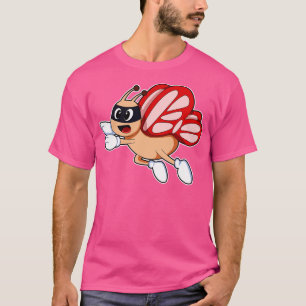 Butterfly as Hero with Mask T-Shirt
