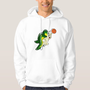 Butterfly at Basketball Sports Hoodie