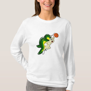 Butterfly at Basketball Sports T-Shirt