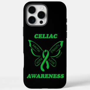 Butterfly/Awareness...Celiac iPhone 16 Pro Max Case