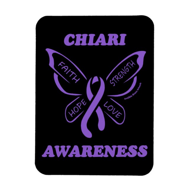 Butterfly/Awareness...Chiari Magnet (Vertical)
