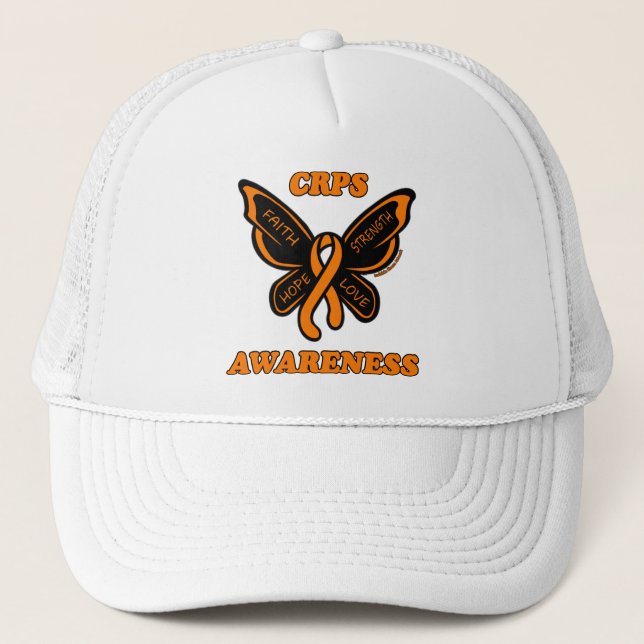 Butterfly/Awareness...CRPS Trucker Hat (Front)